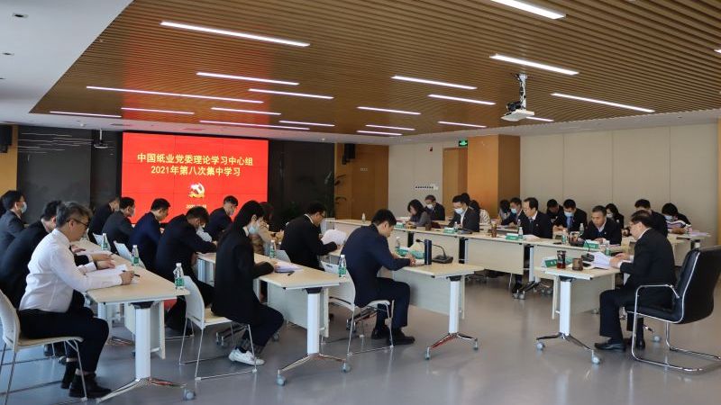 中国纸业党委深刻进建贯彻党的十九届六中全会心灵